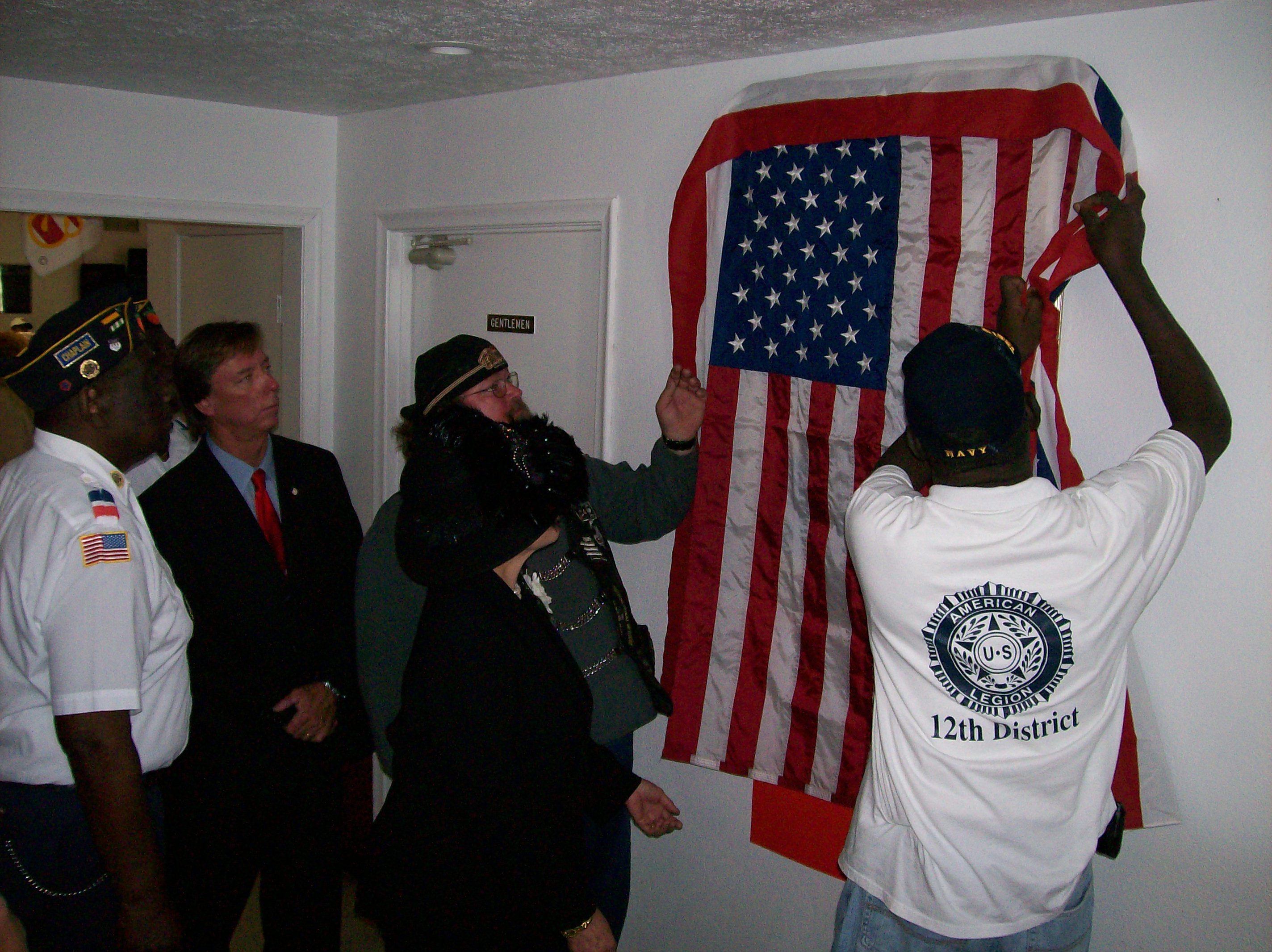 Post 171 Charles A Hill Dedication